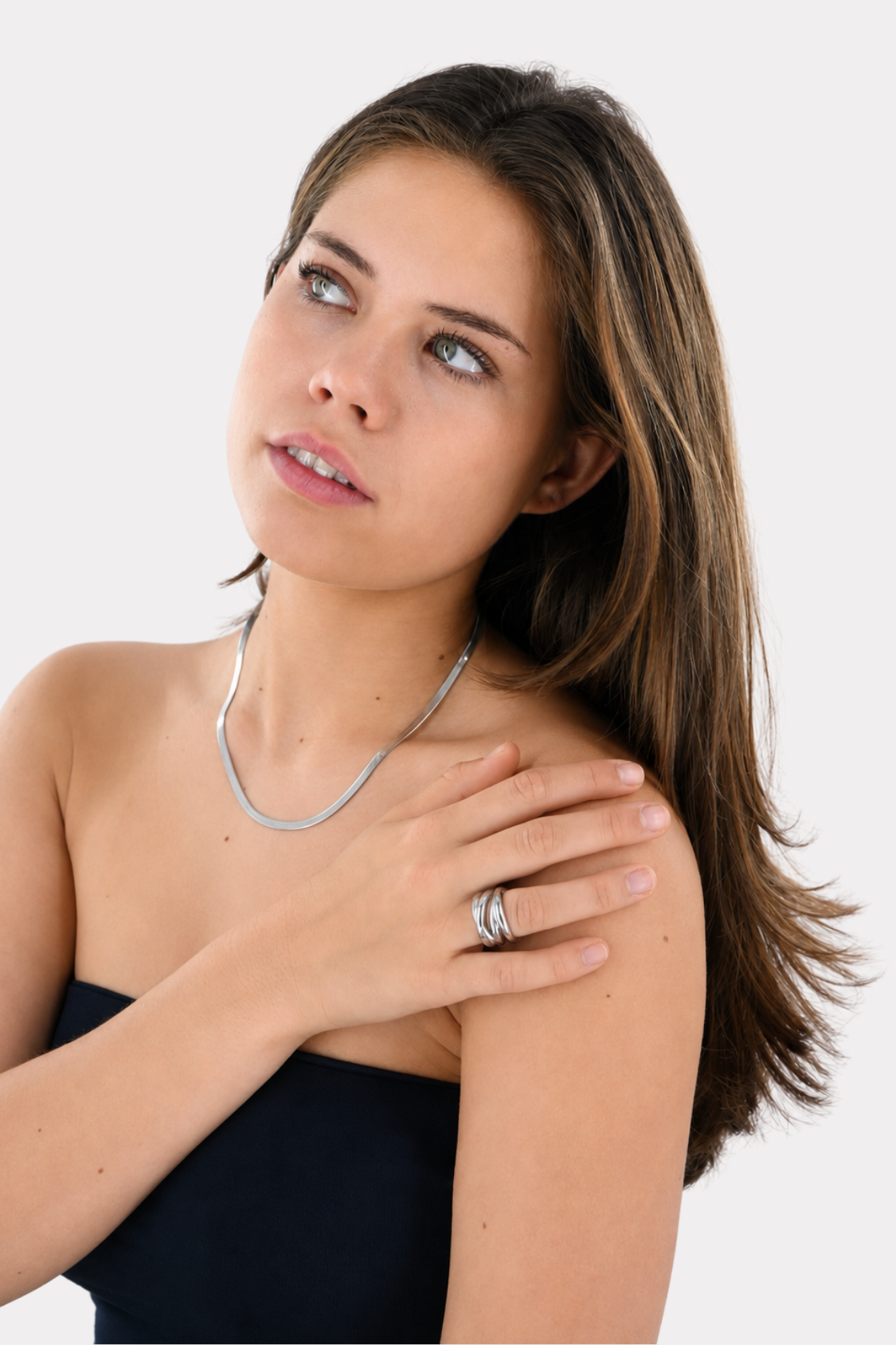 Bague superposée - argent