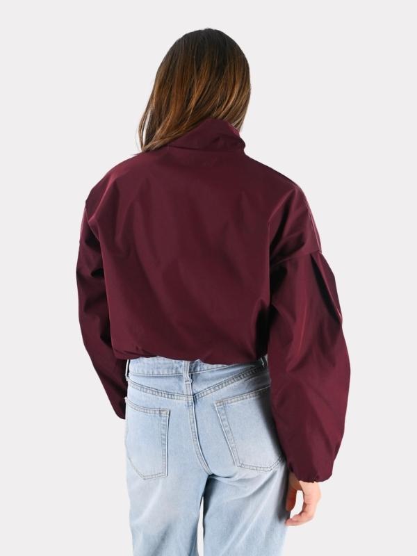 Essential jacket - burgundy
