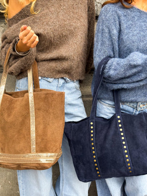 Sac tendance - taupe/or