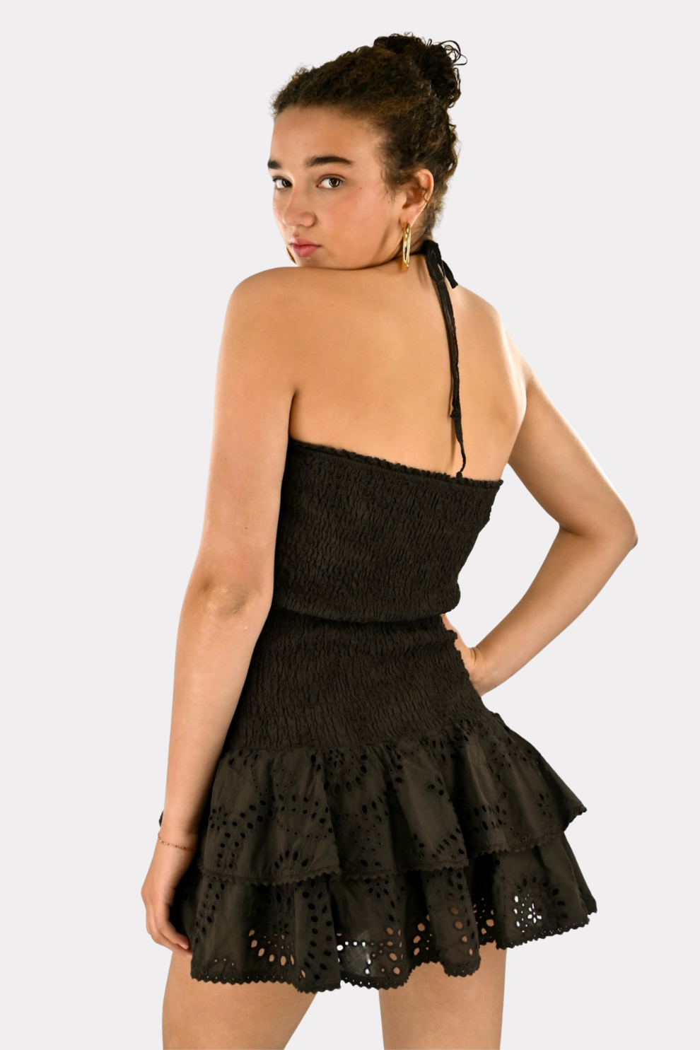 Sommer-Crush-Kleid - braun