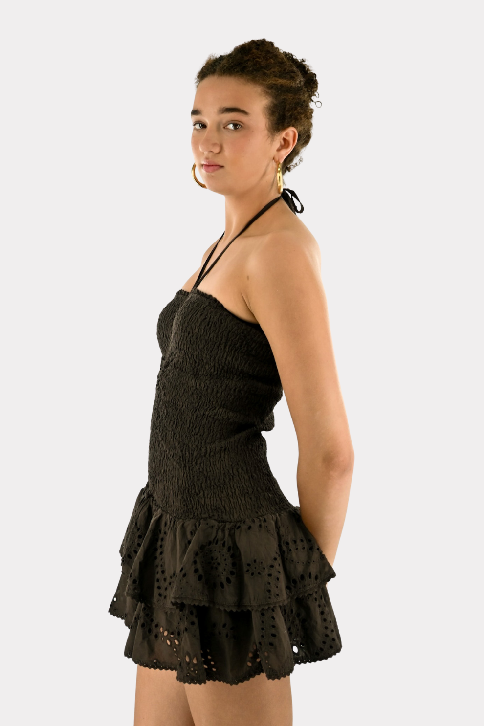 Sommer-Crush-Kleid - braun