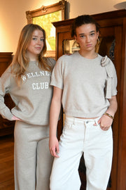 Bow side knit - taupe