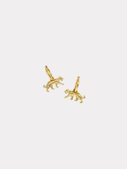 Go get them Tiger earrings - gold