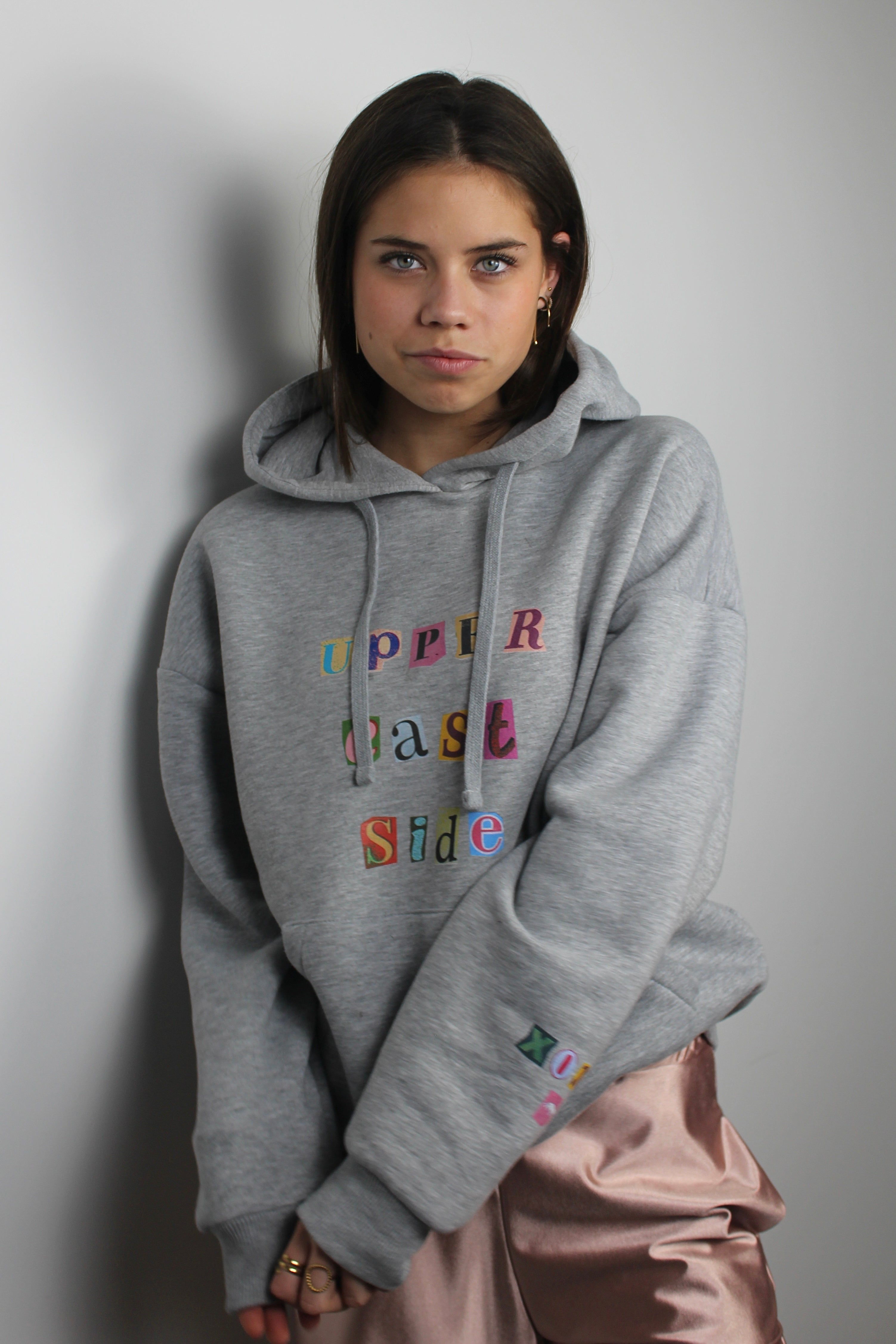 Upper east side hoodie - gray