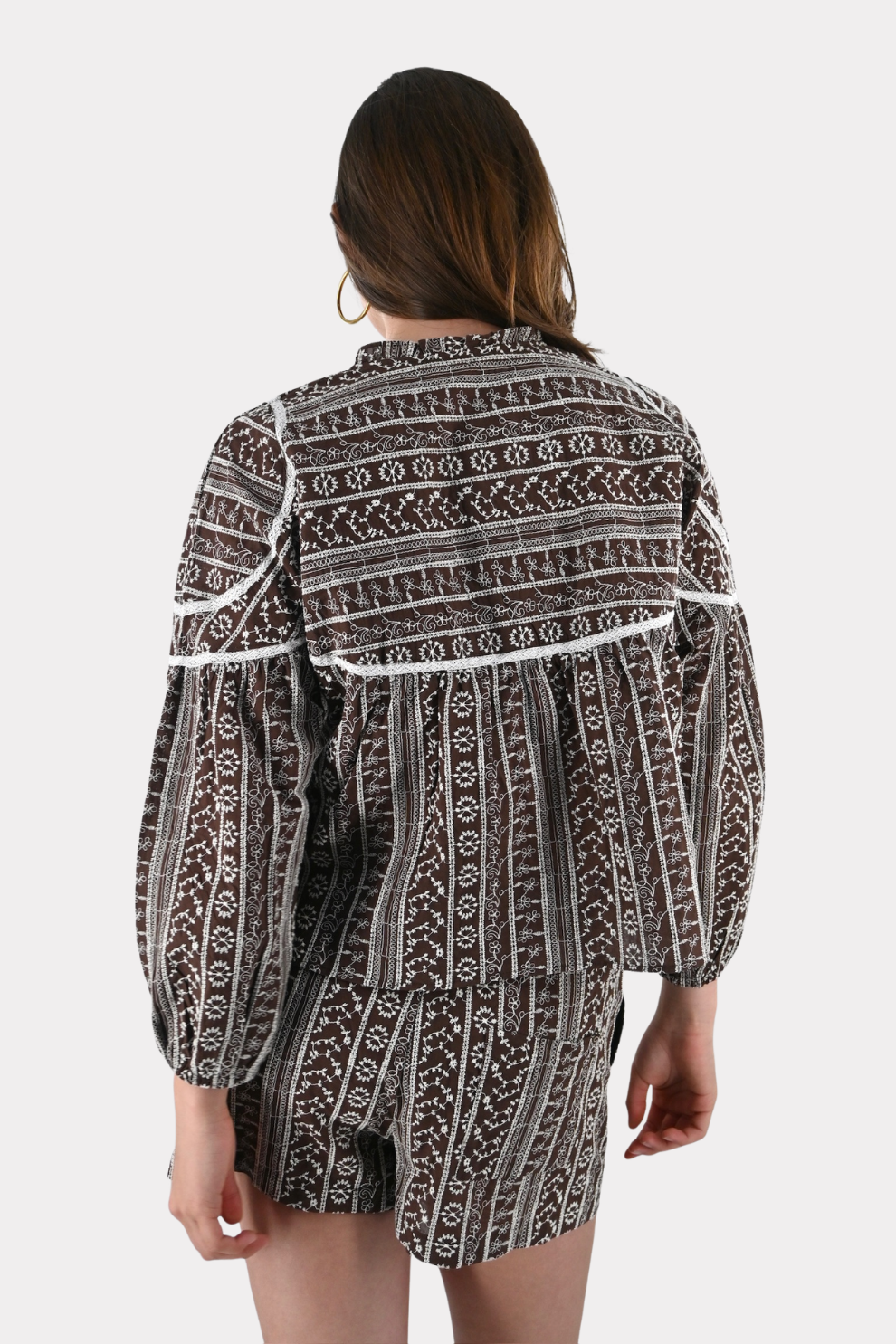 Blouse Dune - marron