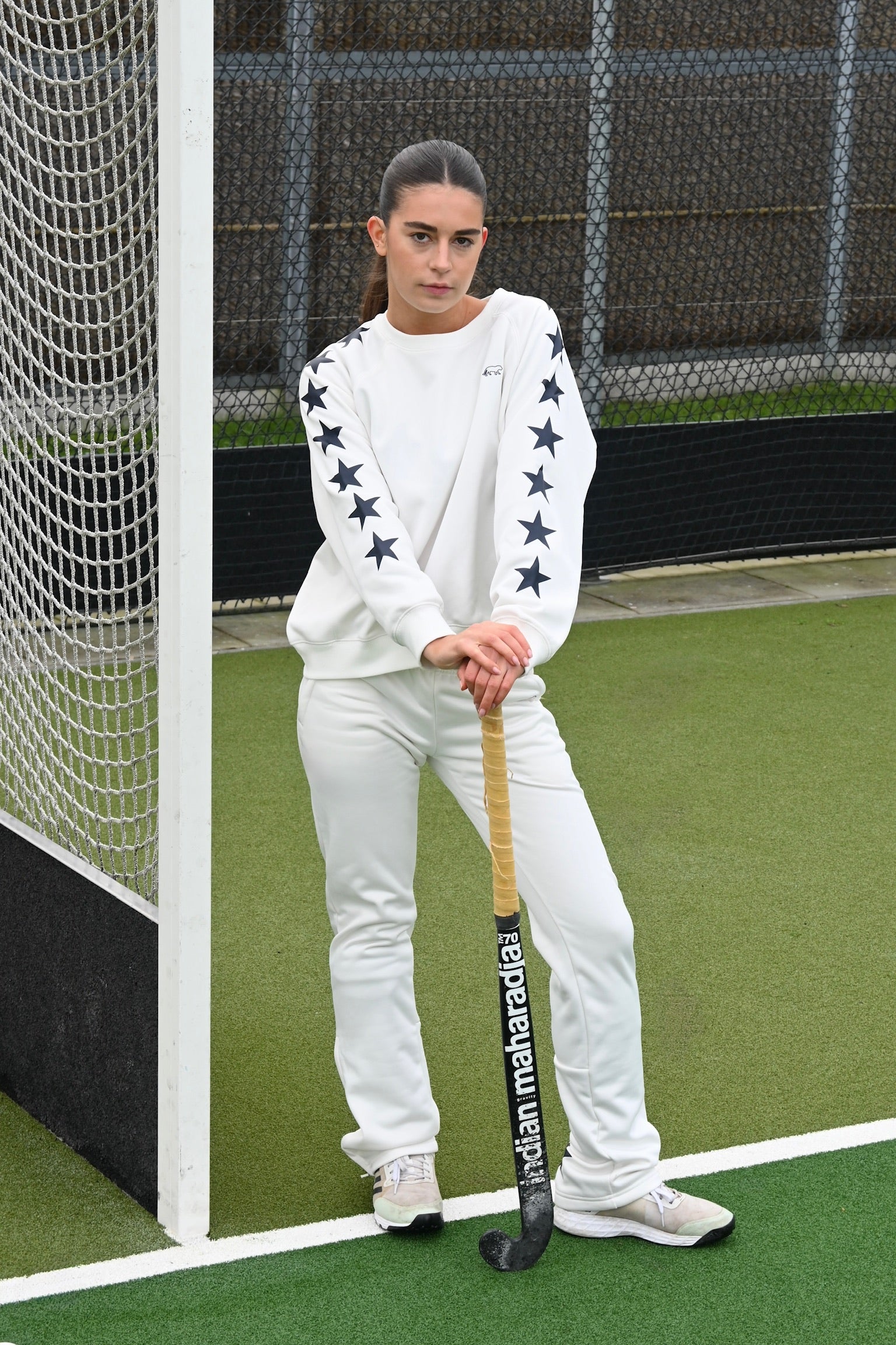 Trainings tiger pants - wit