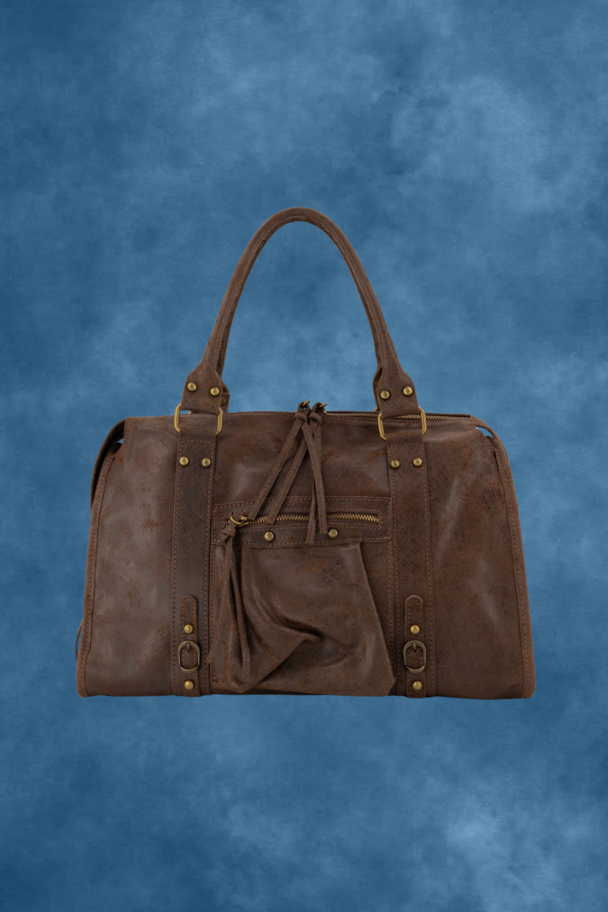 Icon-Tasche - Dunkelbraun