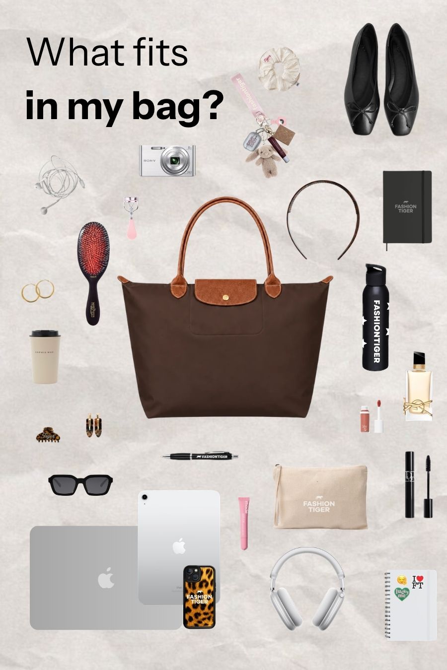 Everyday bag - donker bruin