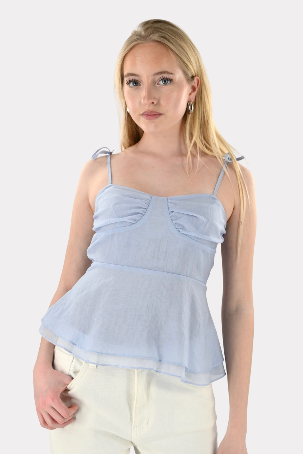 [photo_size]Milou is 1.66m lang en draagt maat S/M.