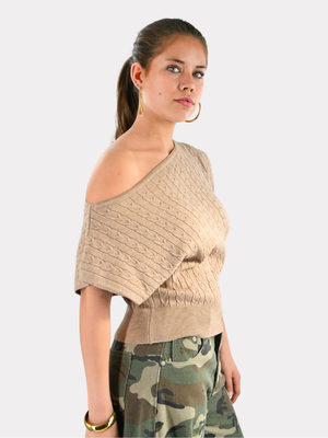 Mare top - taupe