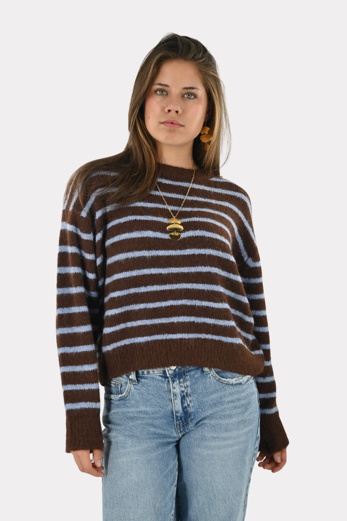 Jade-knit-blue-brown-striped-fashiontiger-2
