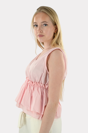 Coastal dream top - light pink