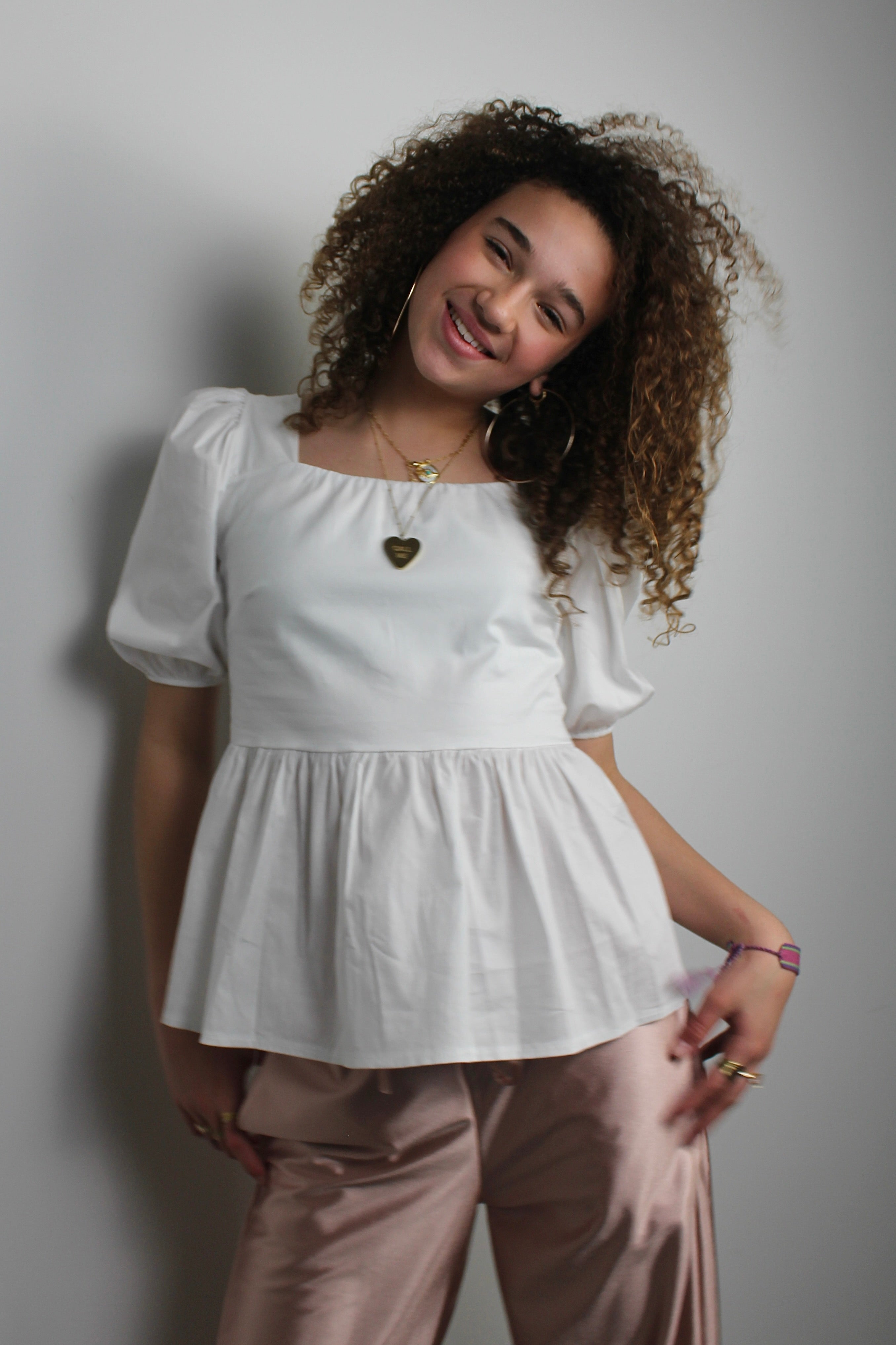 Ivy blouse - white