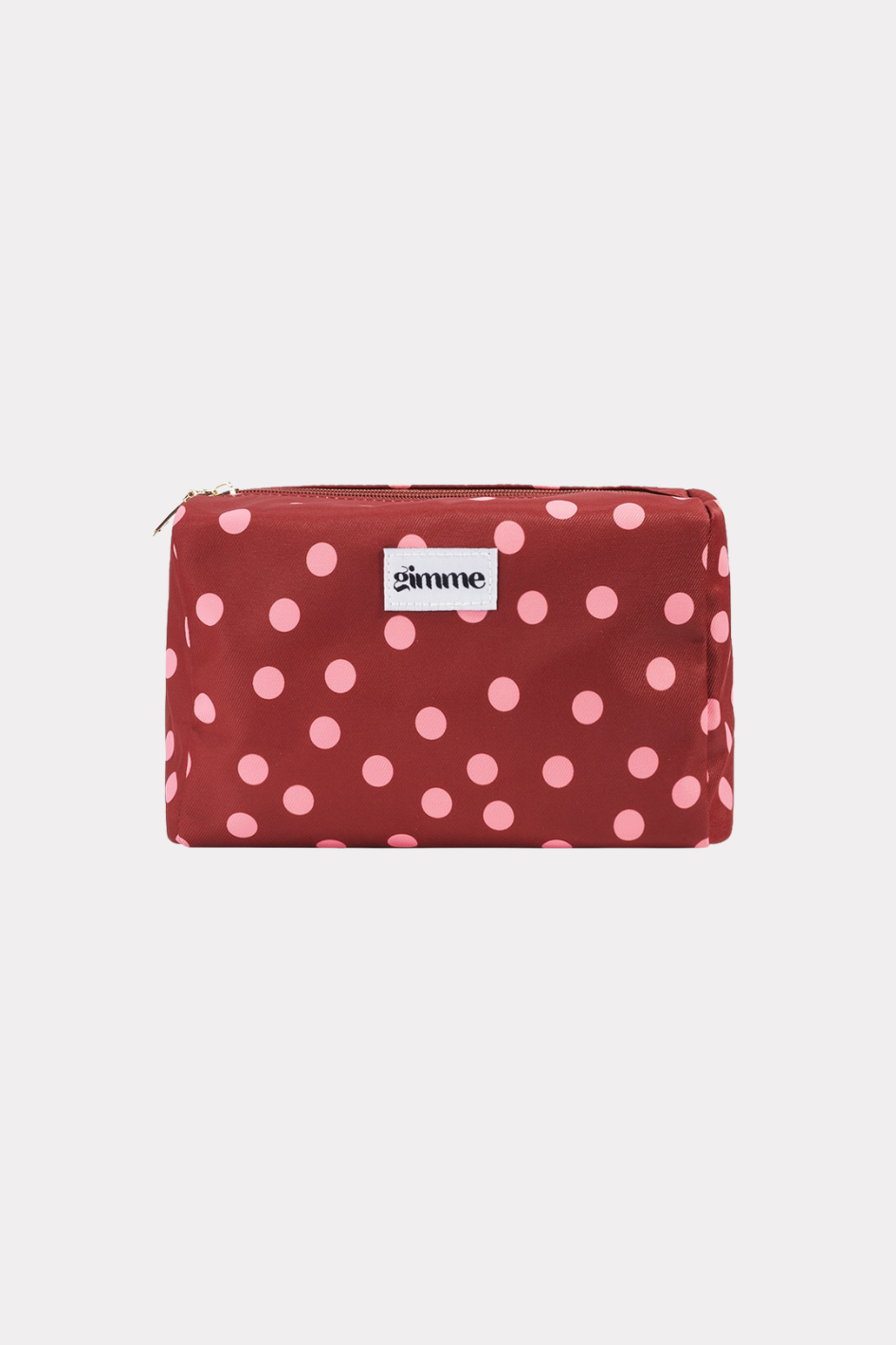Dotty dream beauty bag - rood