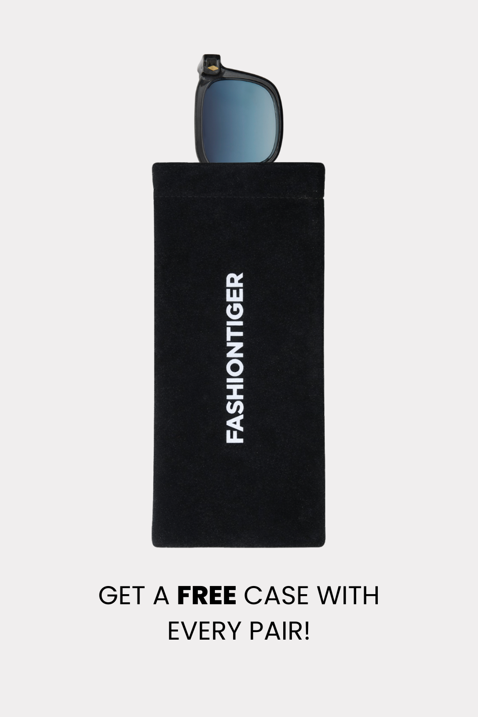 Lunettes de soleil Edgy - noir/bleu