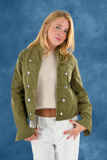 Veronica Jacke - grün