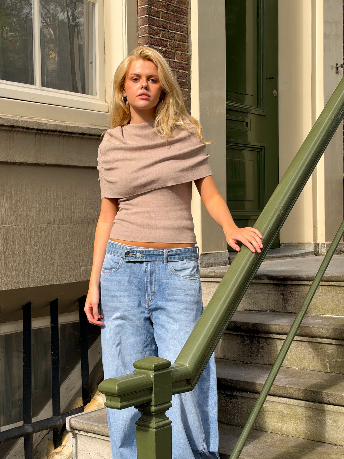 Coole Mädchenjeans - blau