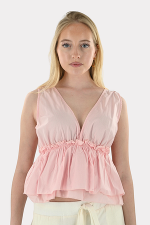 Coastal dream top - light pink