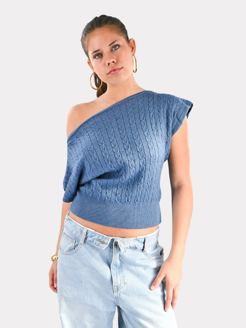 Mare top - blauw