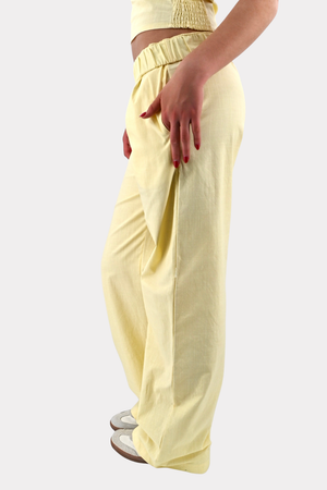 Pantalon Tiger - jaune beurre