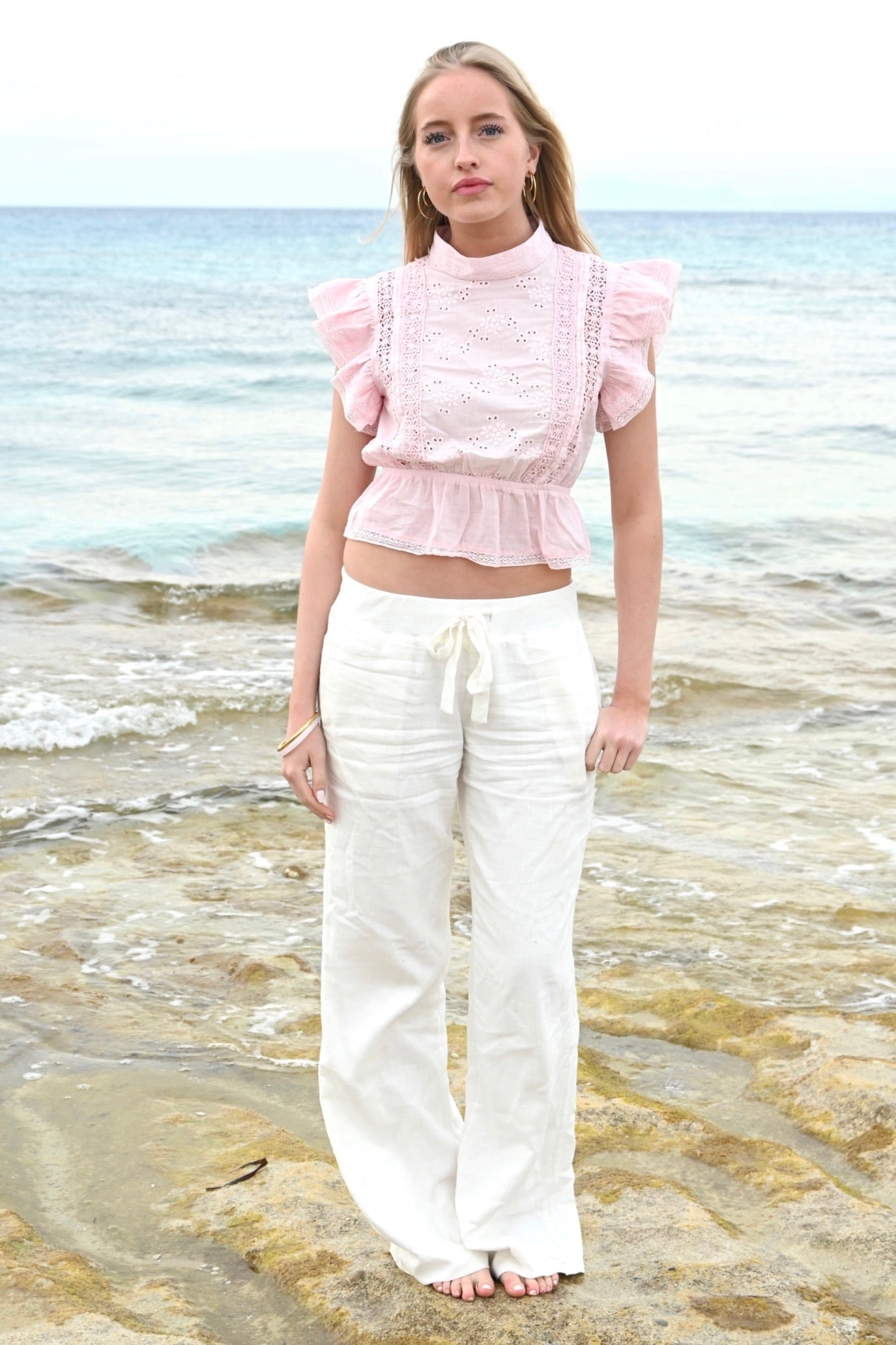 [photo_size]Milou is 1.66m lang en draagt maat S/M.