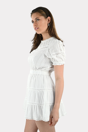 Sunset dress - white