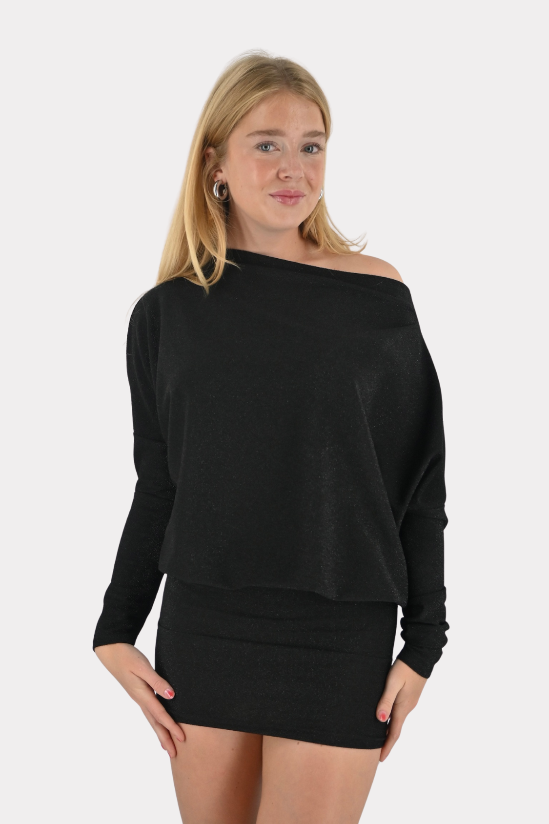 Midnight-sparkle-dress-black-fashiontiger-2