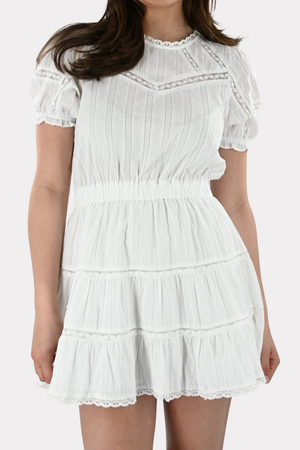Sunset dress - white