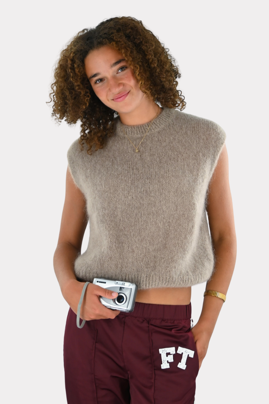 Super soft knit  - taupe (pre-order)