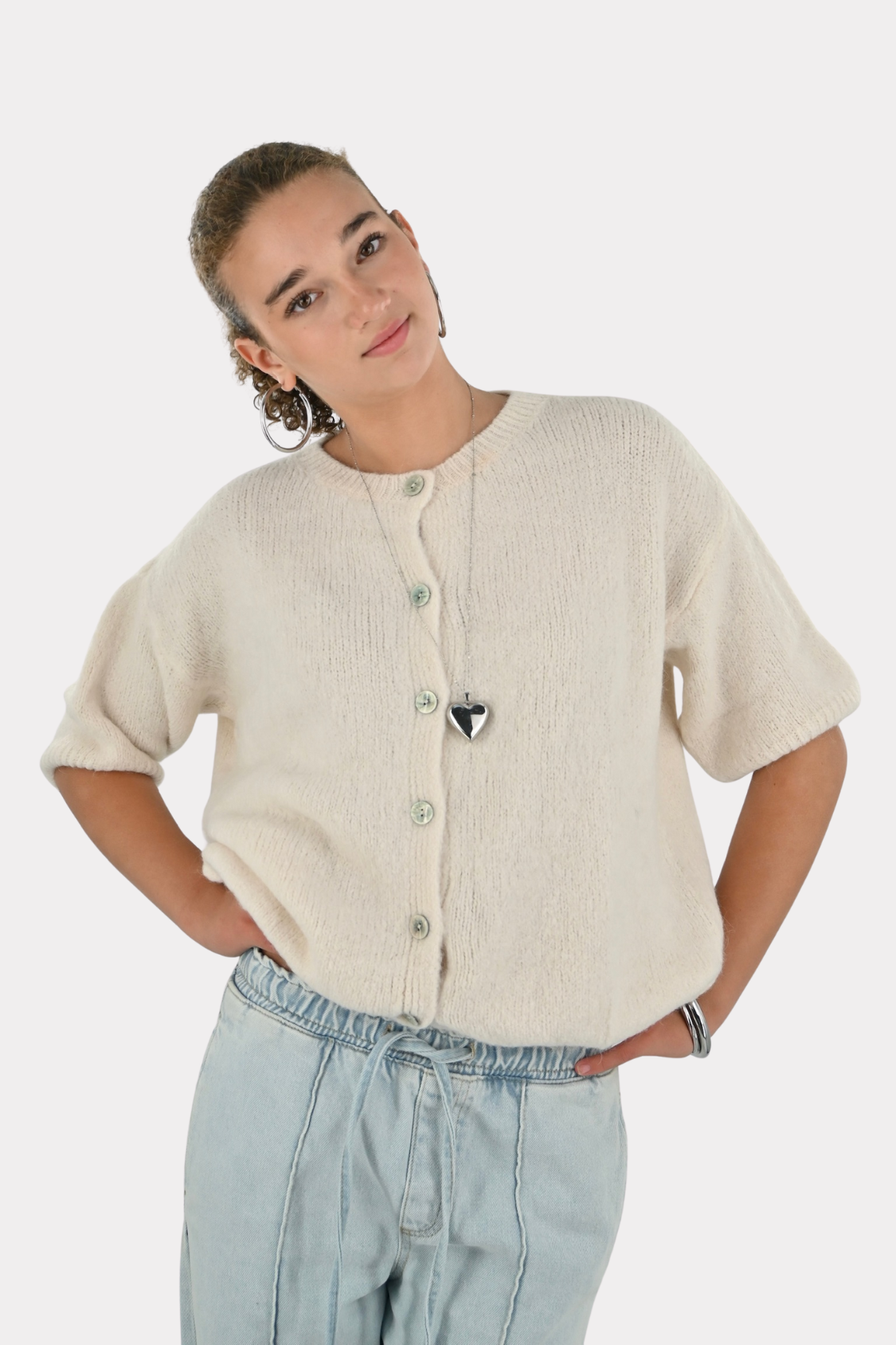 Loïs Cardigan - creme
