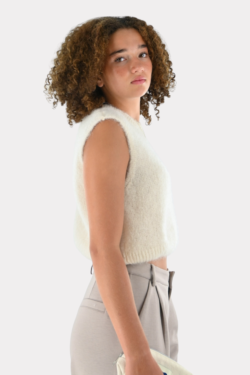 Super soft knit  - creme