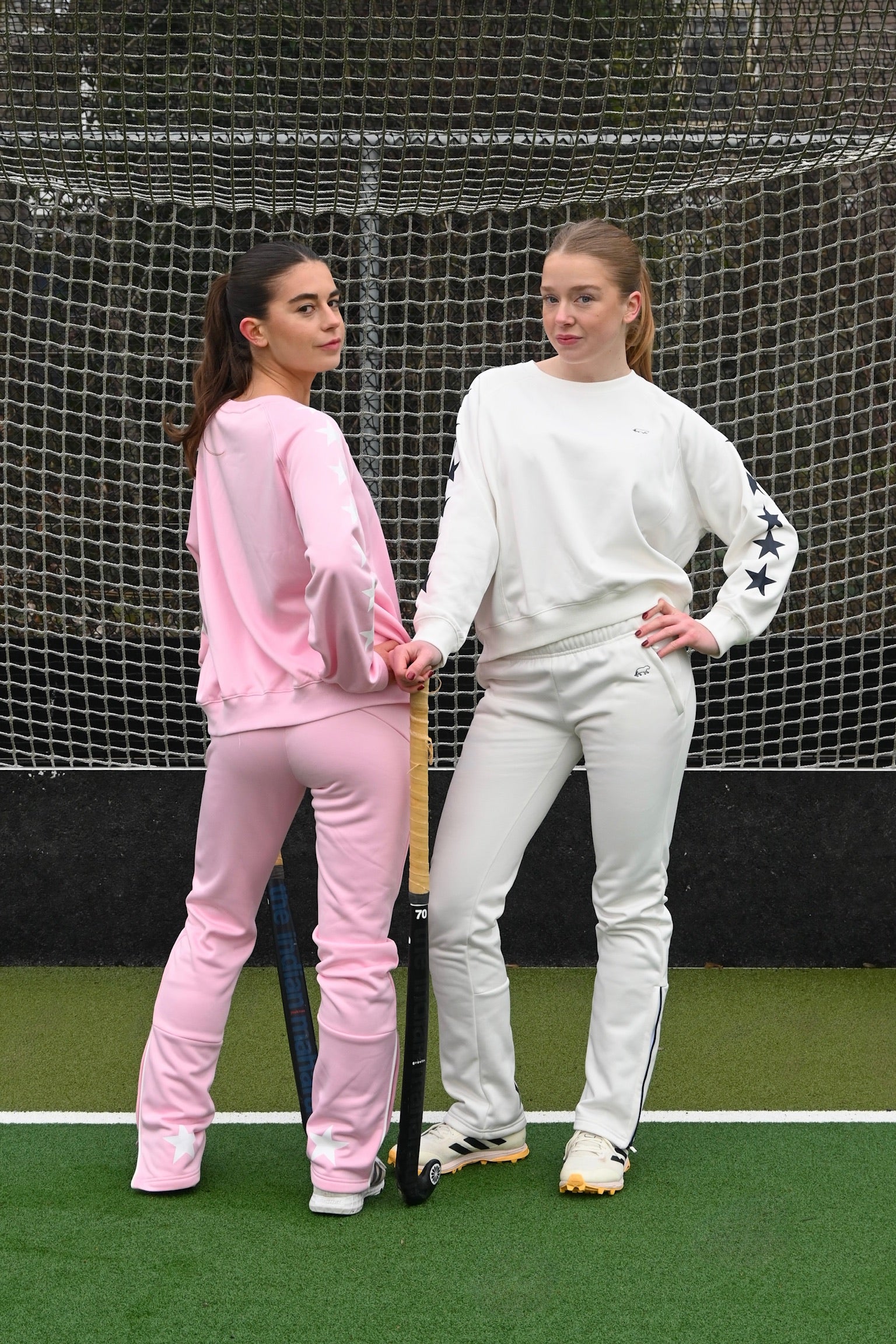 Trainings tiger pants - baby pink