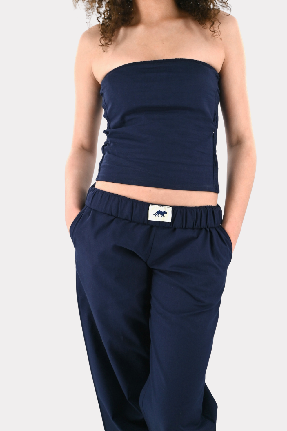 Tiger top bandeau - bleu marine