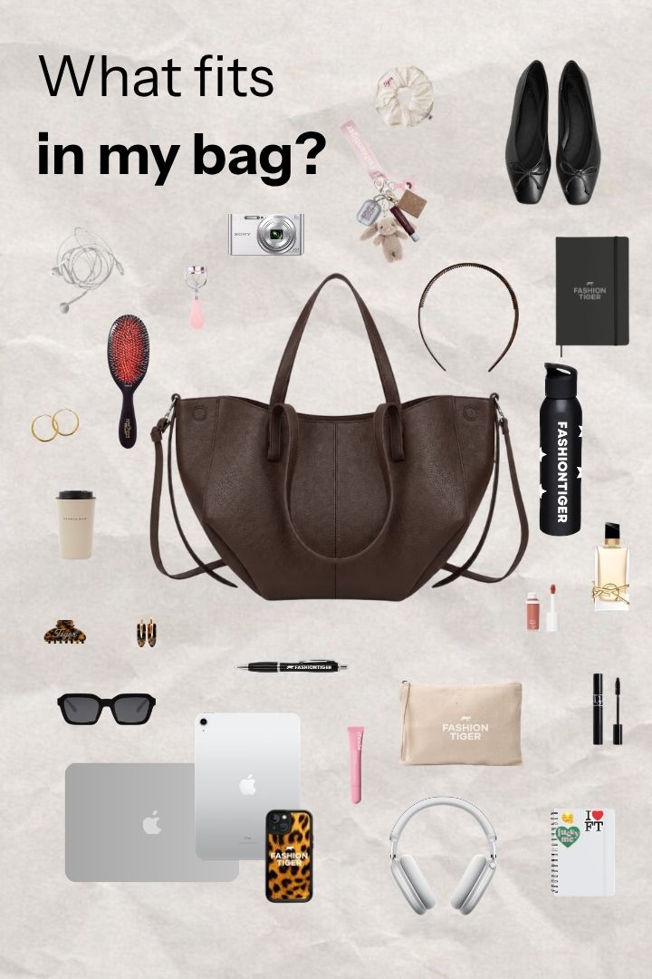 Classic bag - donker bruin