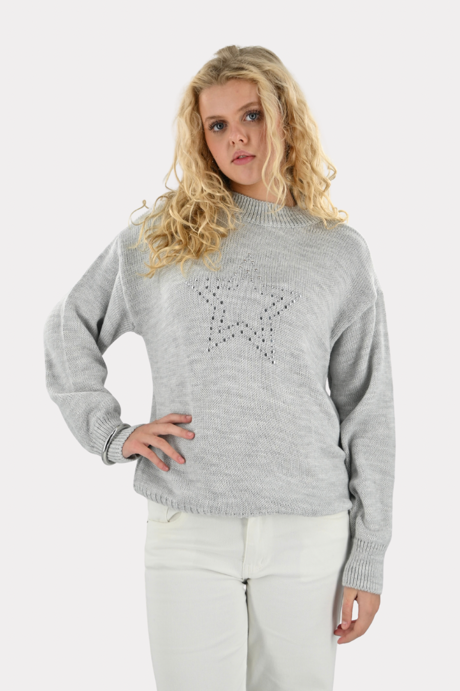 Hamptons en maille - bordeaux