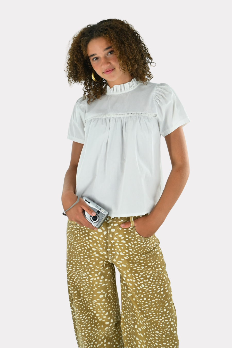 Blouse Serena - blanc