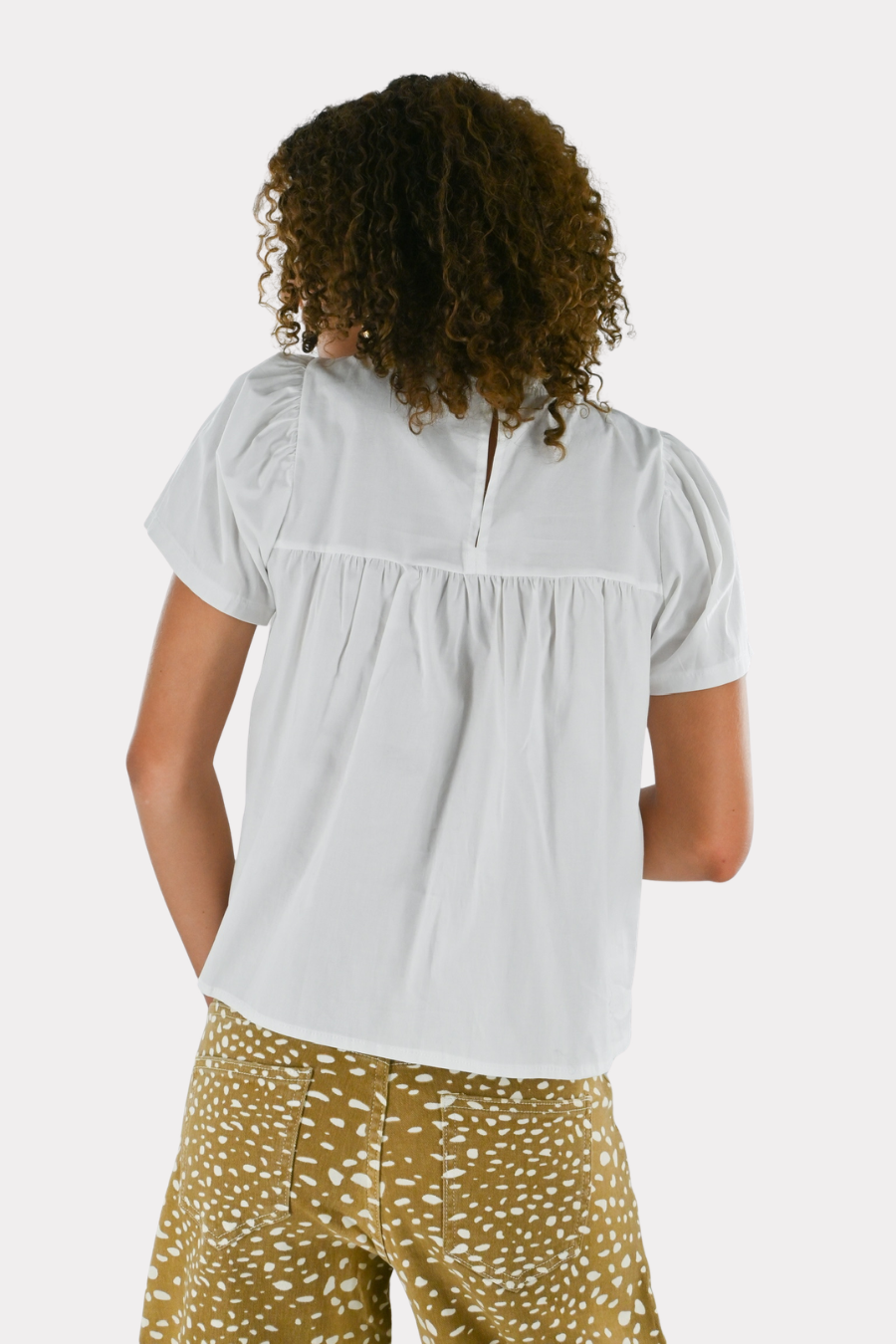 Blouse Serena - blanc