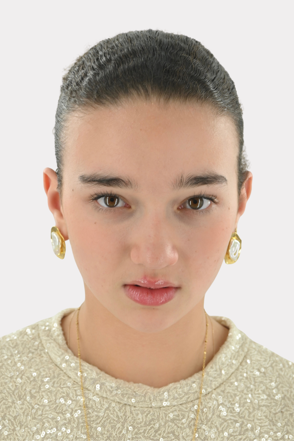 Starry dreams earrings - gold