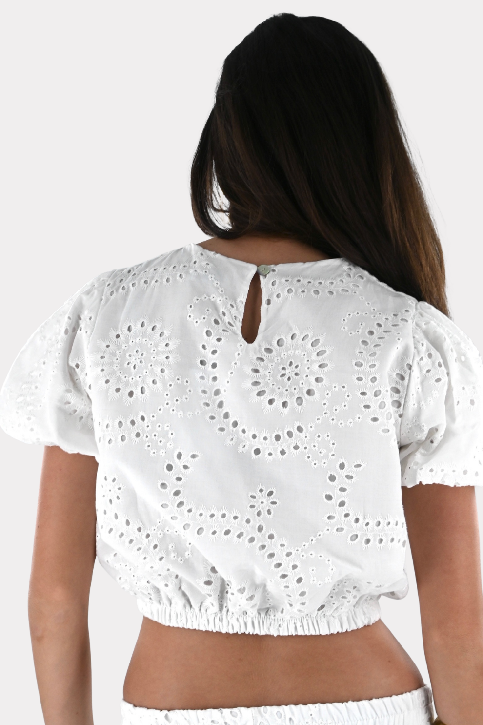 Valencia top - white