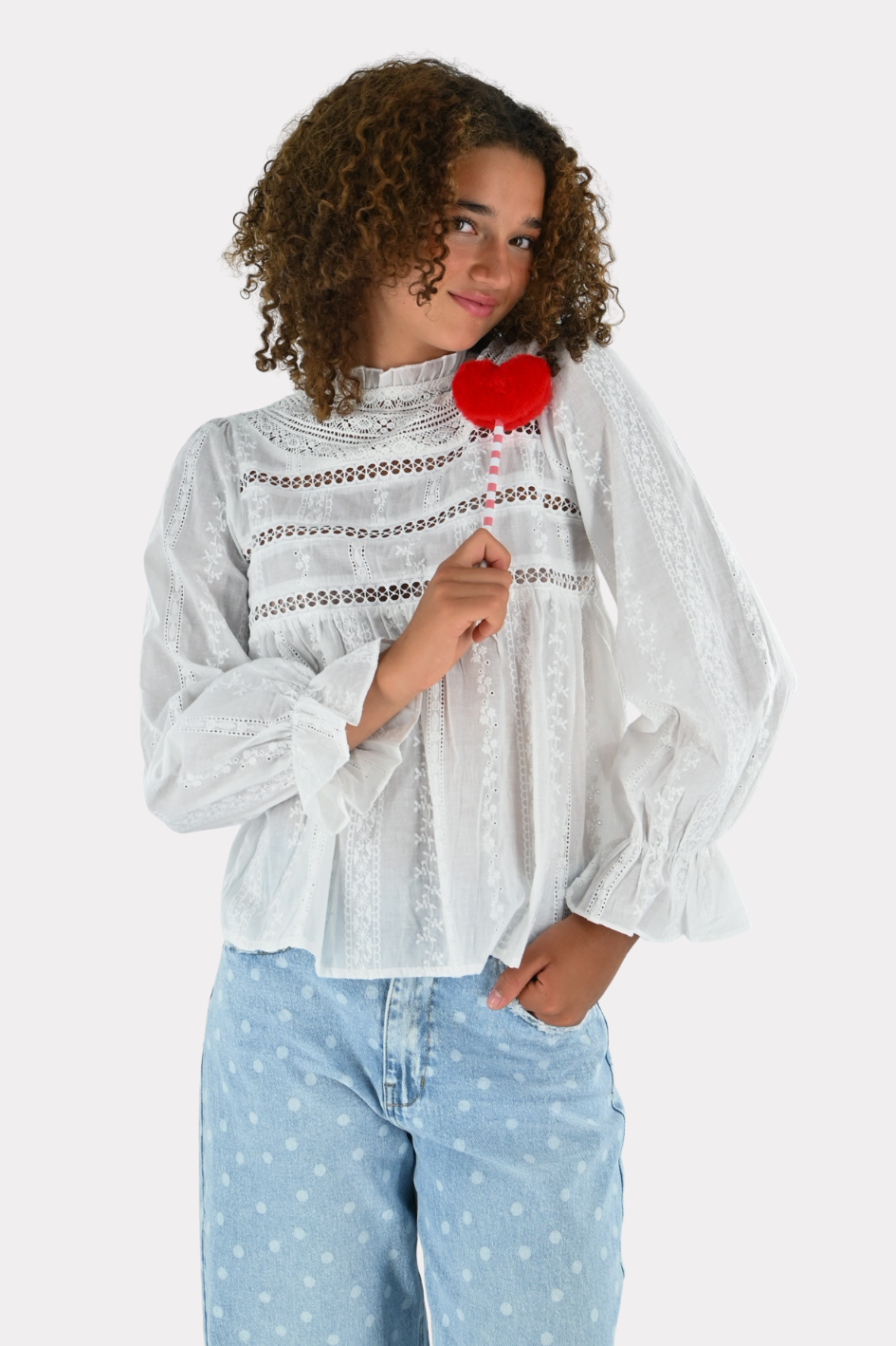 Amalien blouse - wit