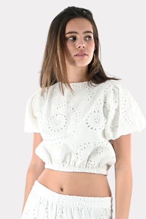 Valencia top - wit