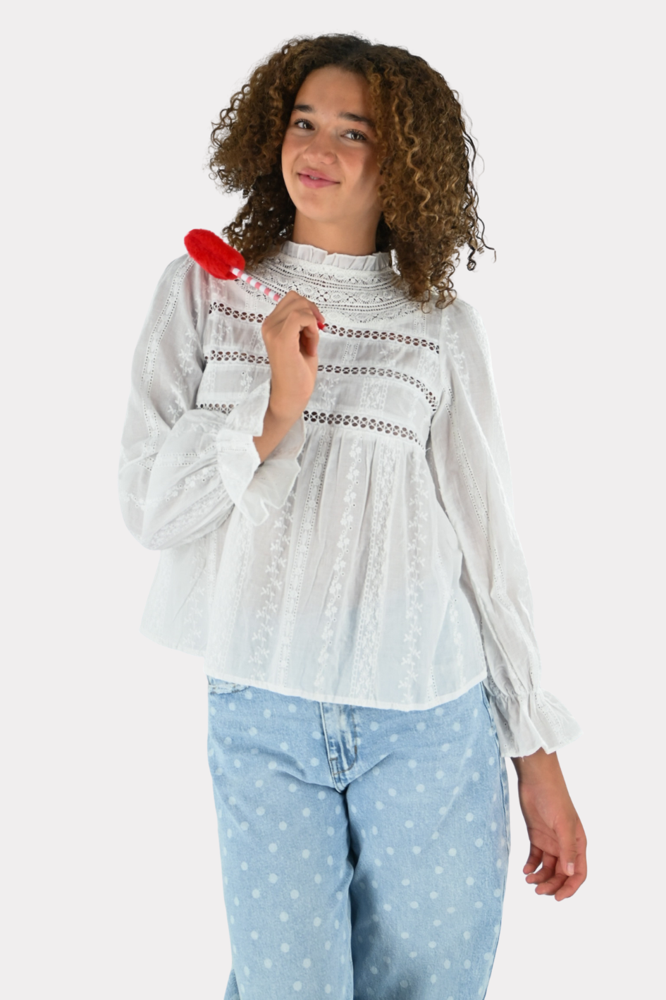 Amalien blouse - wit