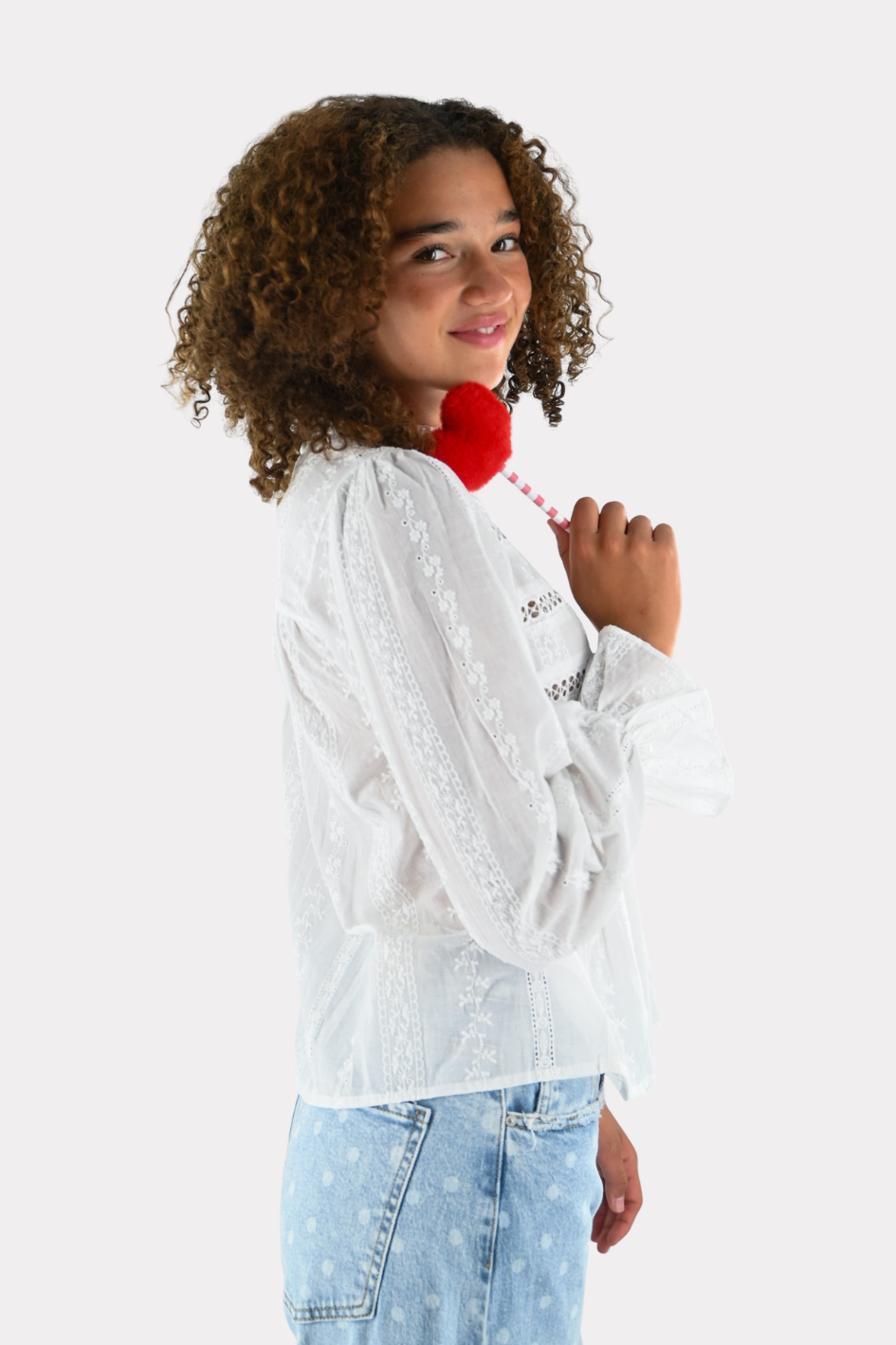 Amalien blouse - wit