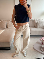 Barrel cloud jeans - cream