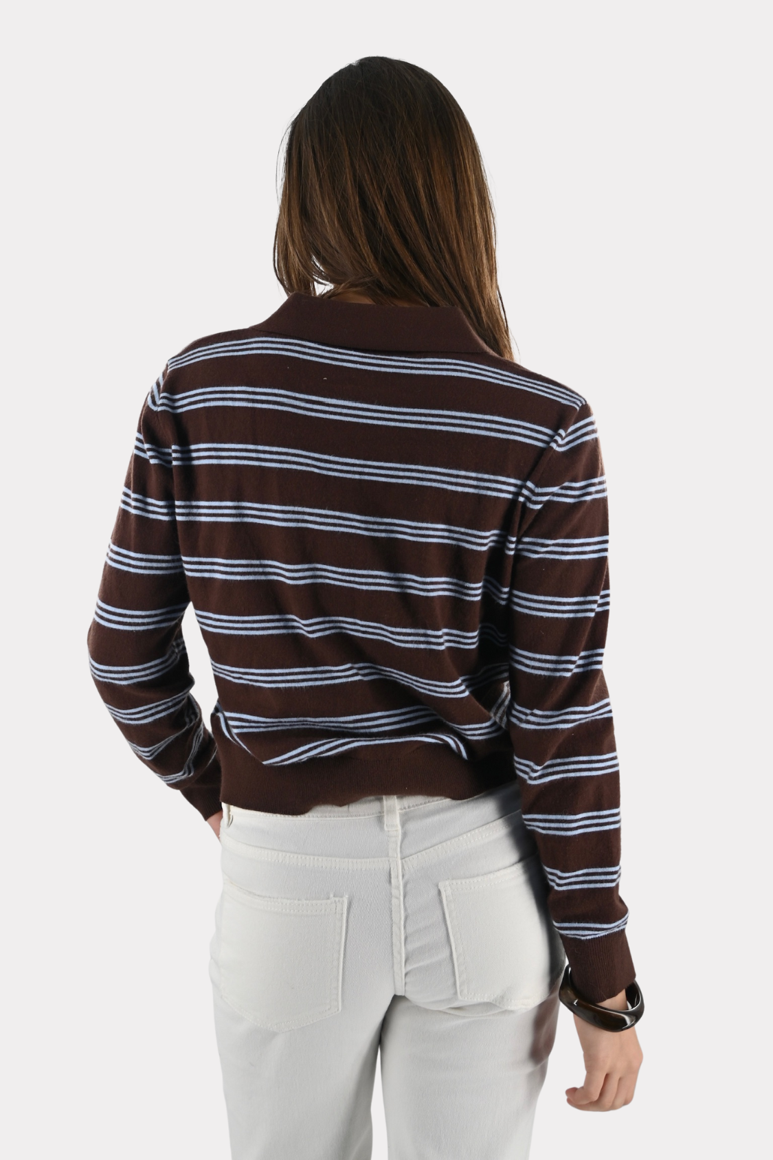 Alix-polo-pull-brown-blue-striped-fashiontiger-5