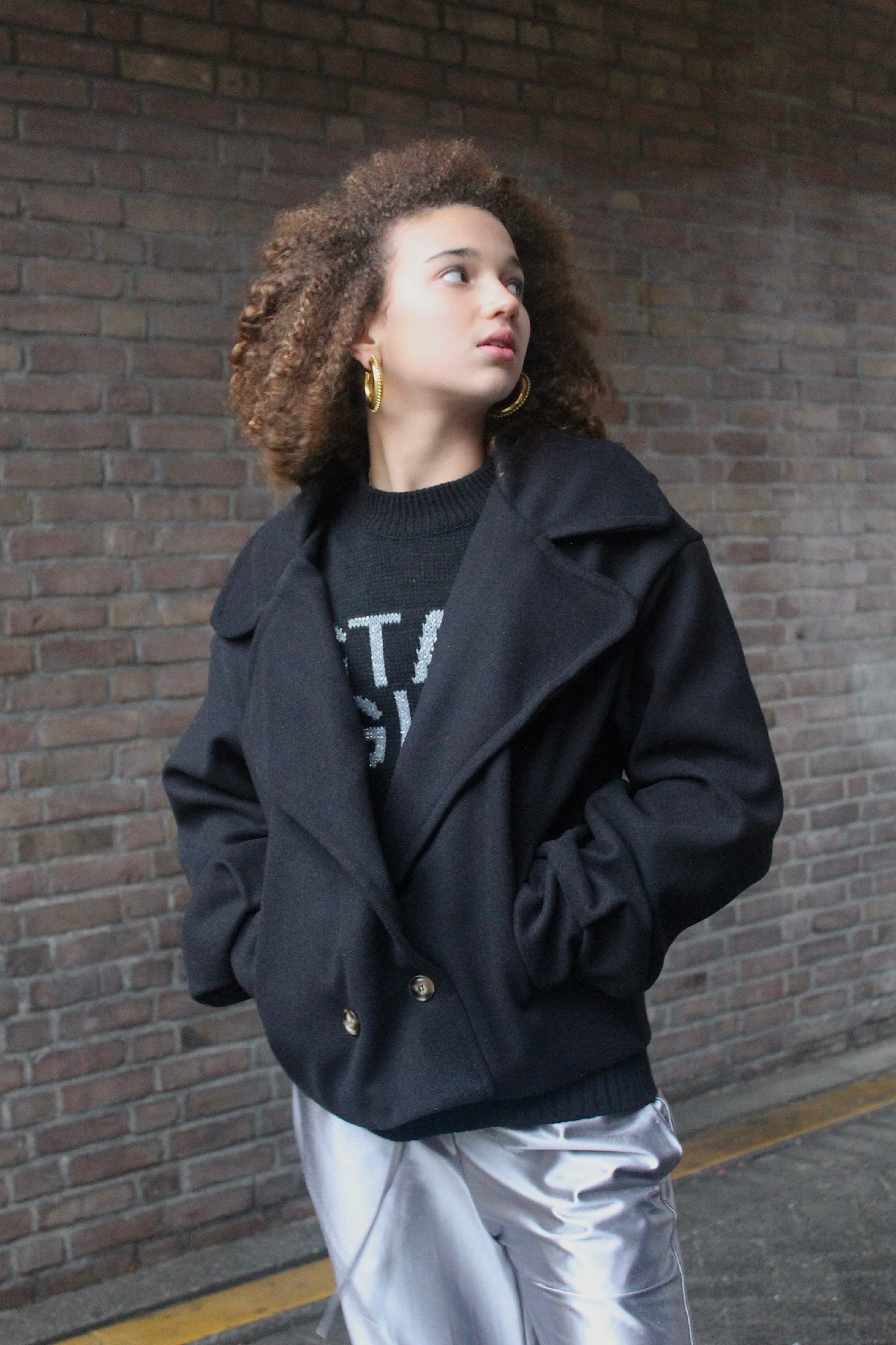 Stockholm coat - black