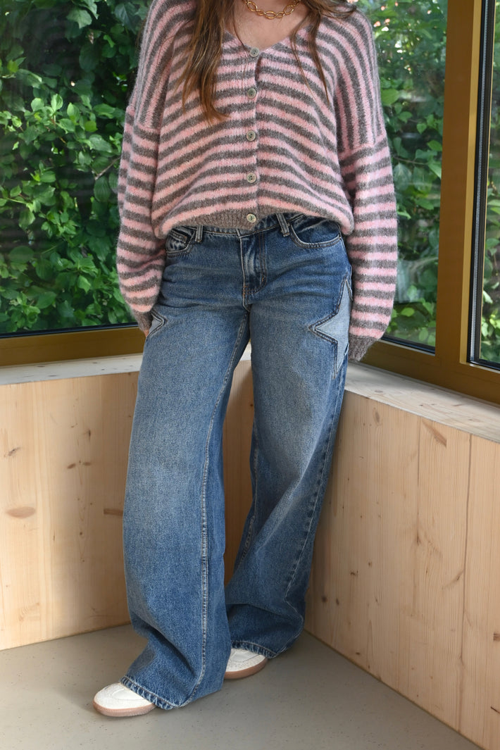 Jeans „Stern der Nacht“ – blau