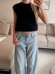 Line up barrel jeans - blue