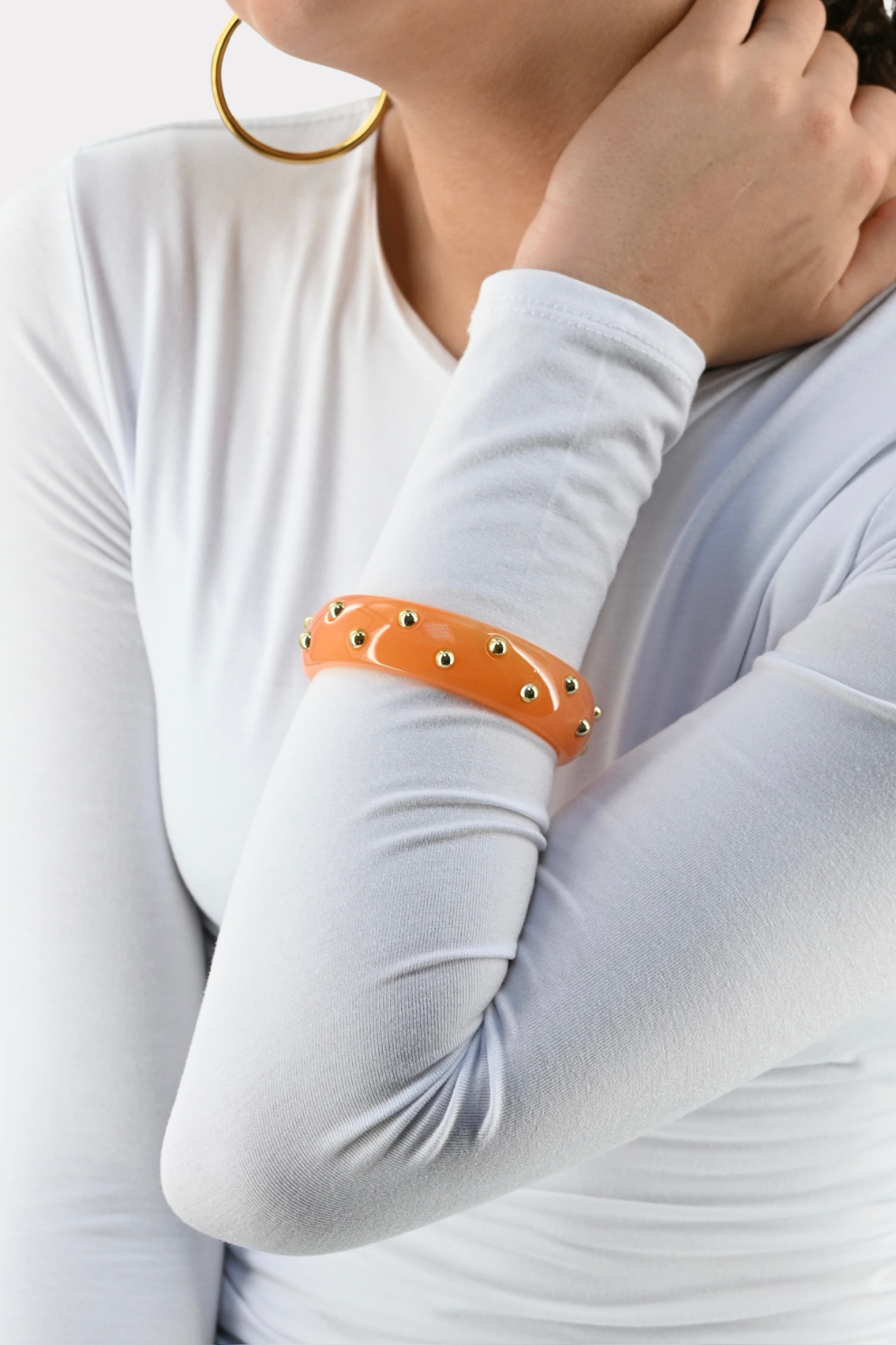 Amalia bangle - oranje - Fashiontiger 2