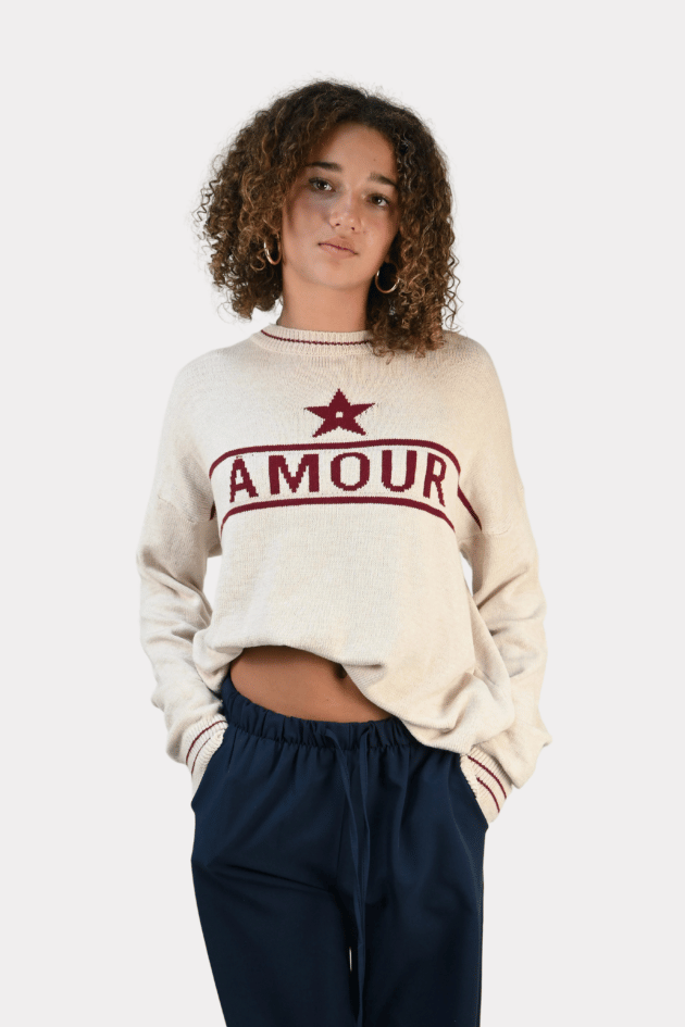 Amour-knit-beige/rood-fashiontiger-1